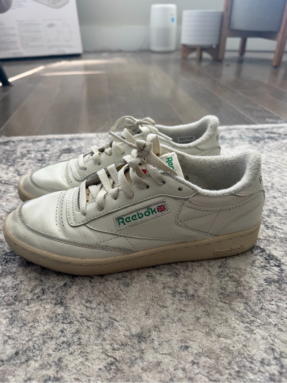 Reebok Women’s Classic White Leather Sneakers